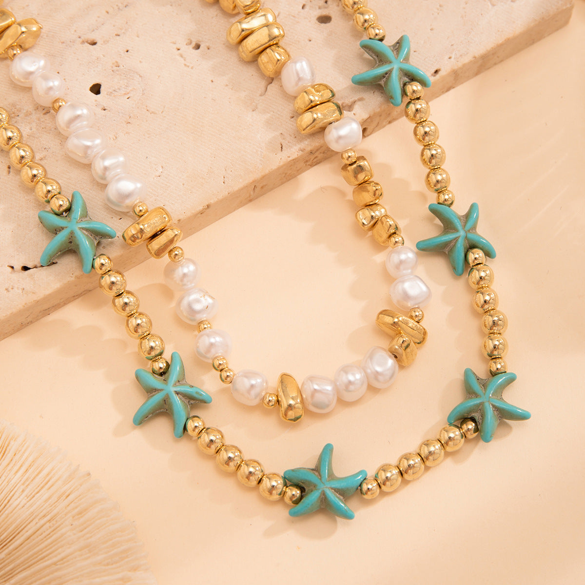 Starfish Shell Necklace