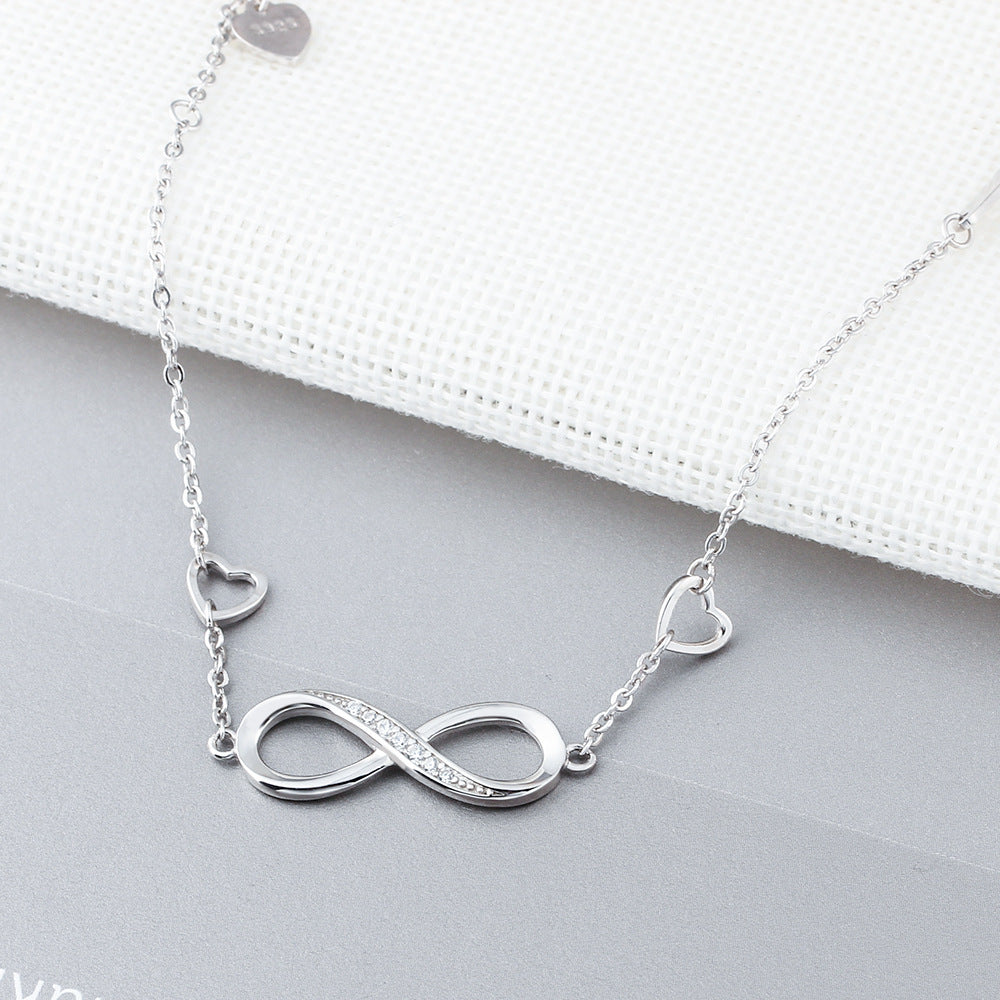 Infinite Love 925 Sterling Silver Bracelets