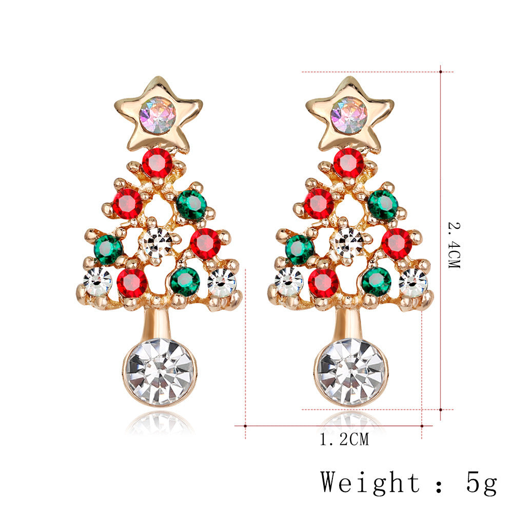 Christmas earrings