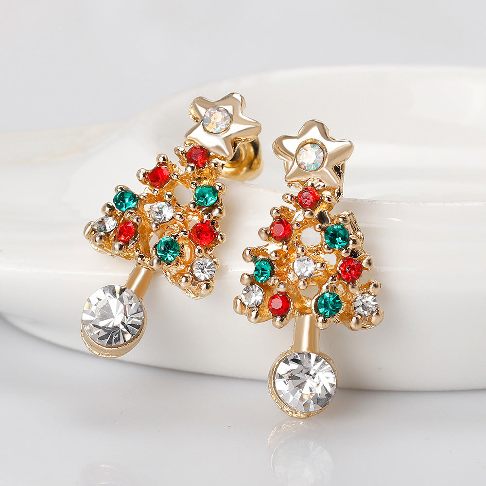 Christmas earrings