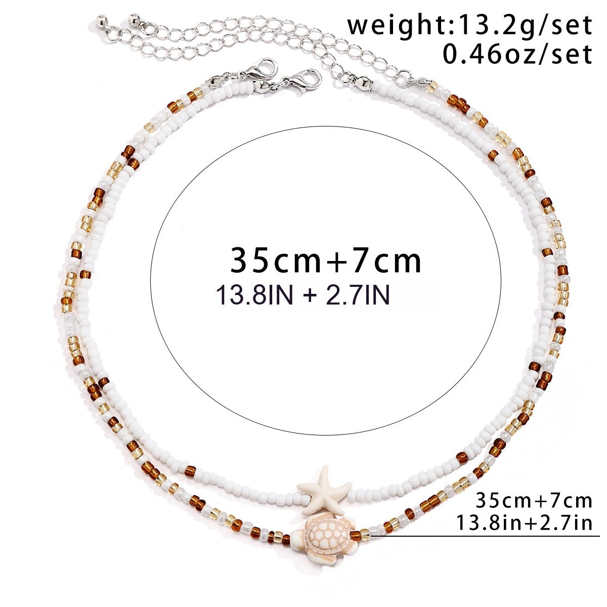 Starfish Shell Necklace